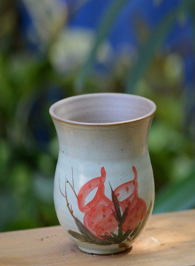 myBageecha Rummage in Wild Ceramic Flower Pot Handpainted Colorful Gifting - Image 3